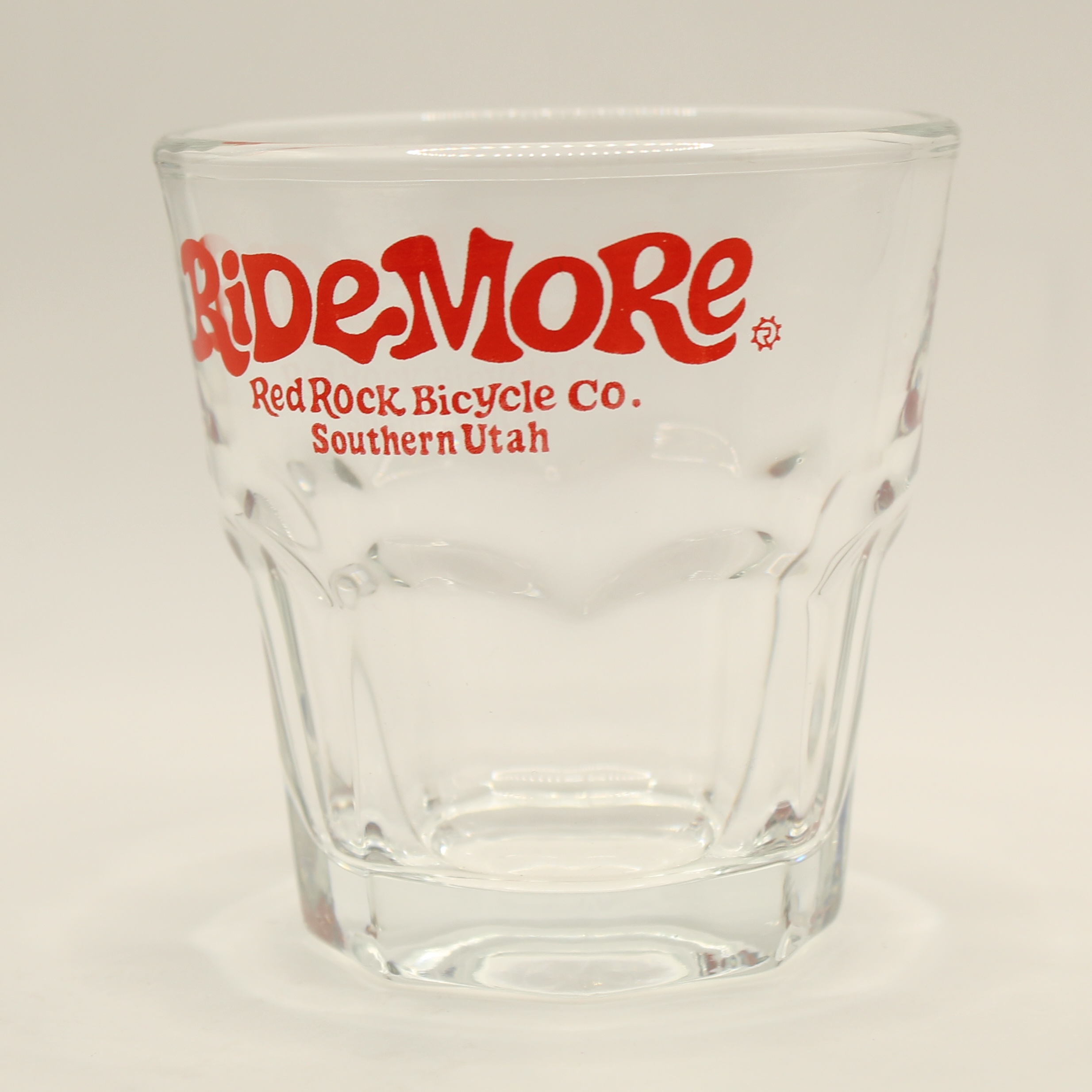 Ride More Shot Glass Ride More Shot Glass